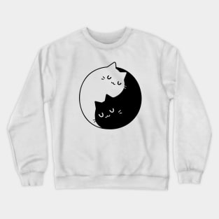 Kitten Cuddle Design Crewneck Sweatshirt